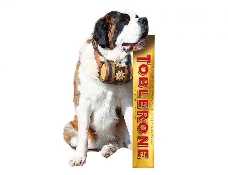 Giant Toblerone Bar - 10 Lb Candy Bar - 3 Feet Long Toblerone Bar