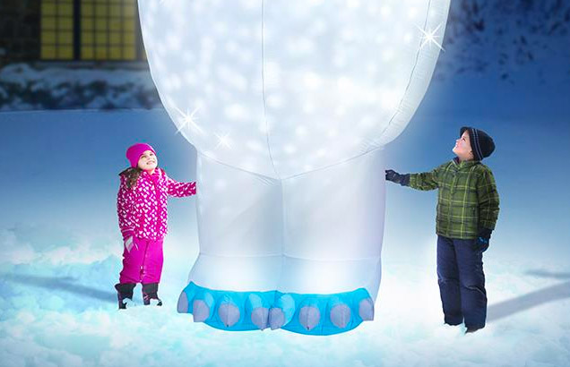 Giant 15 Foot Inflatable Abominable Snowman