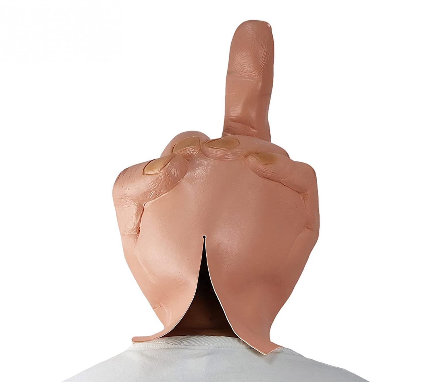 Giant Middle Finger Halloween Mask