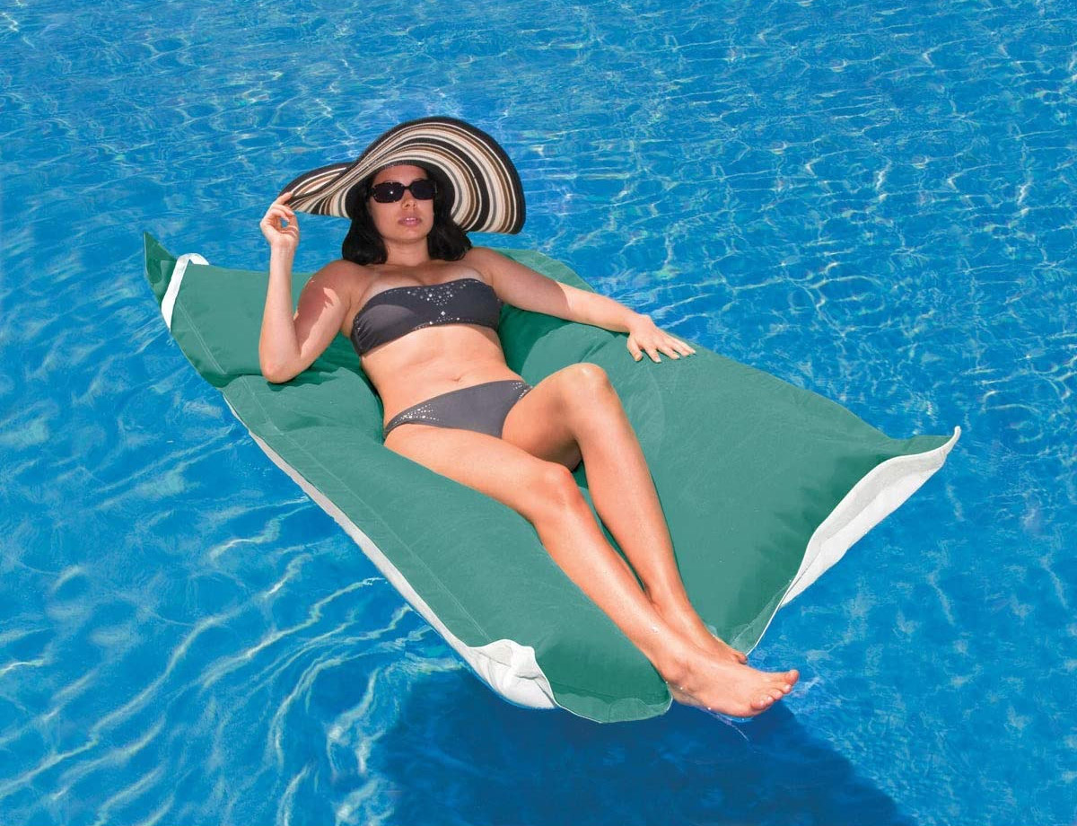 King Kai giant floating bean bag bed pool float