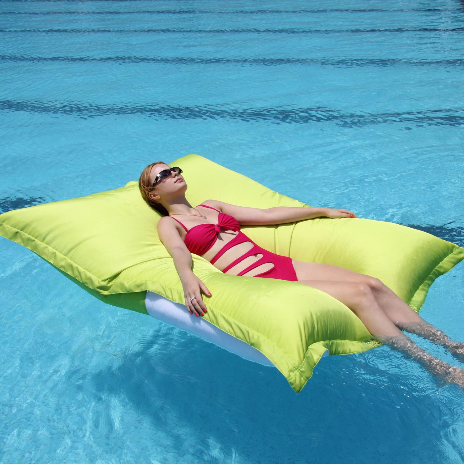 King Kai giant floating bean bag bed pool float