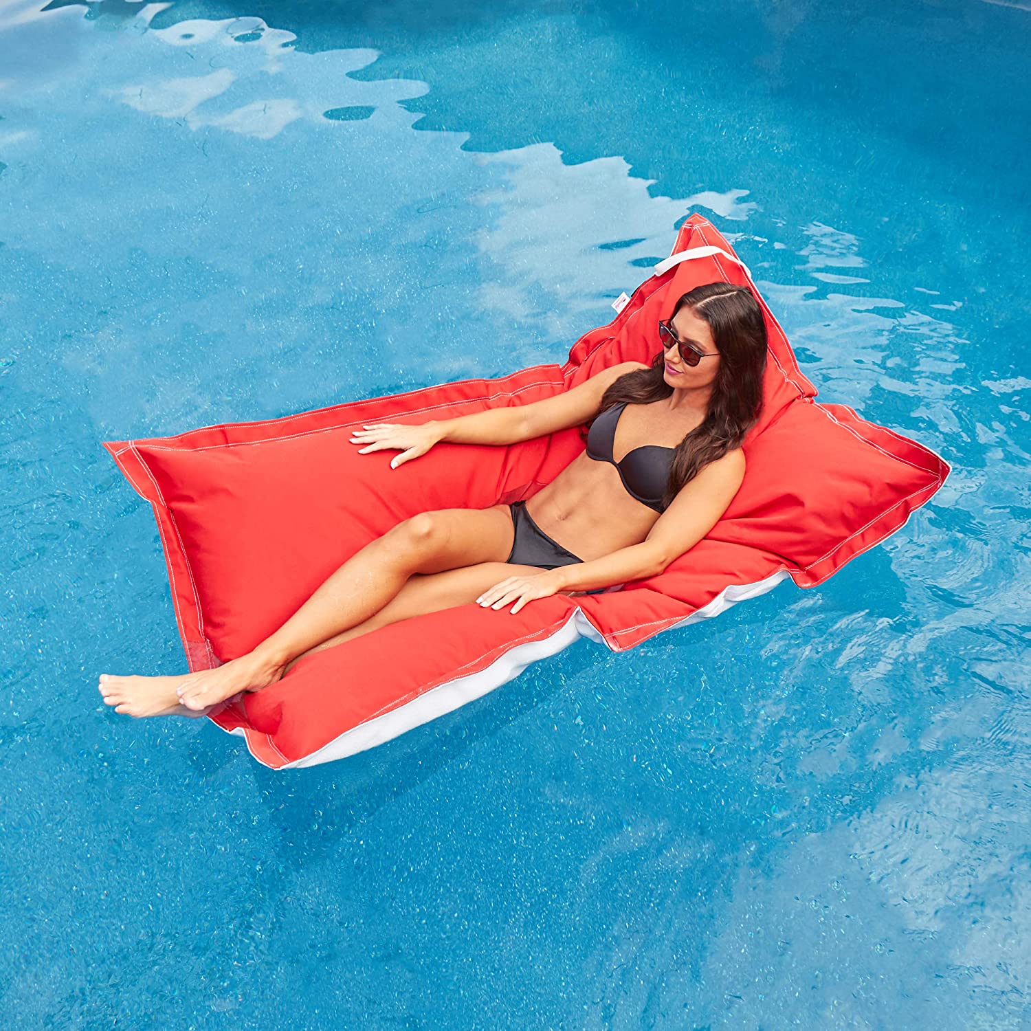 King Kai giant floating bean bag bed pool float