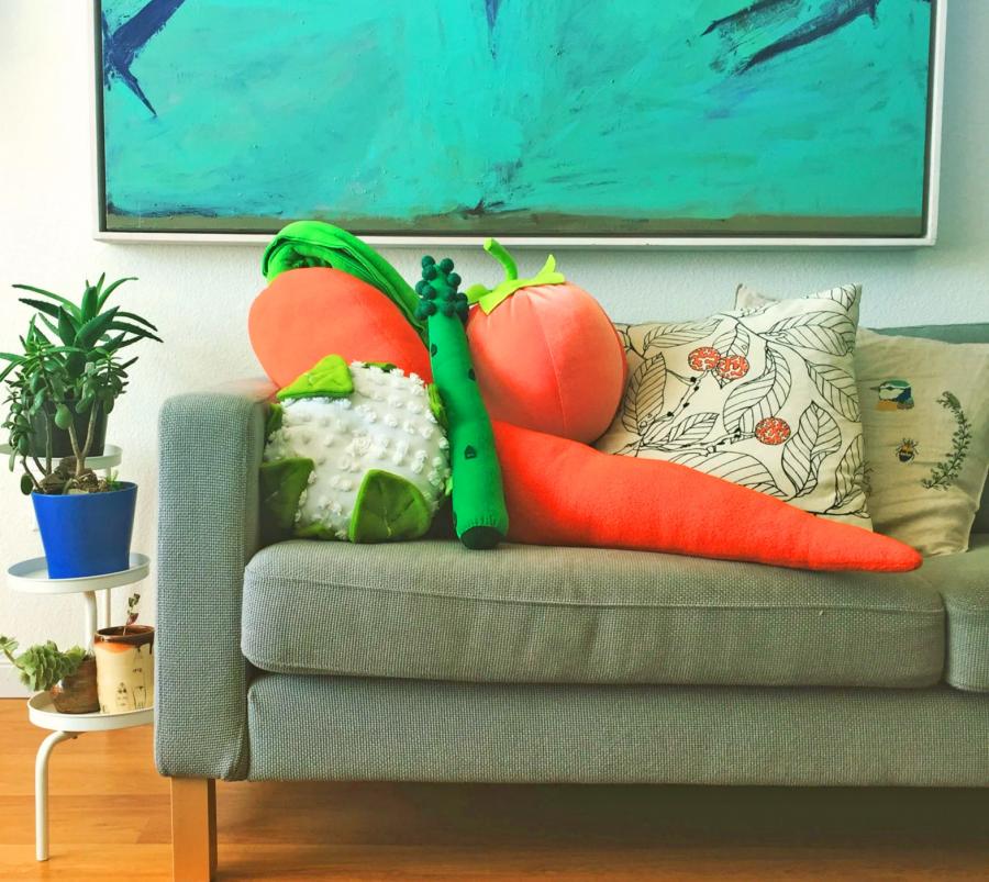 Giant Carrot Body Pillow