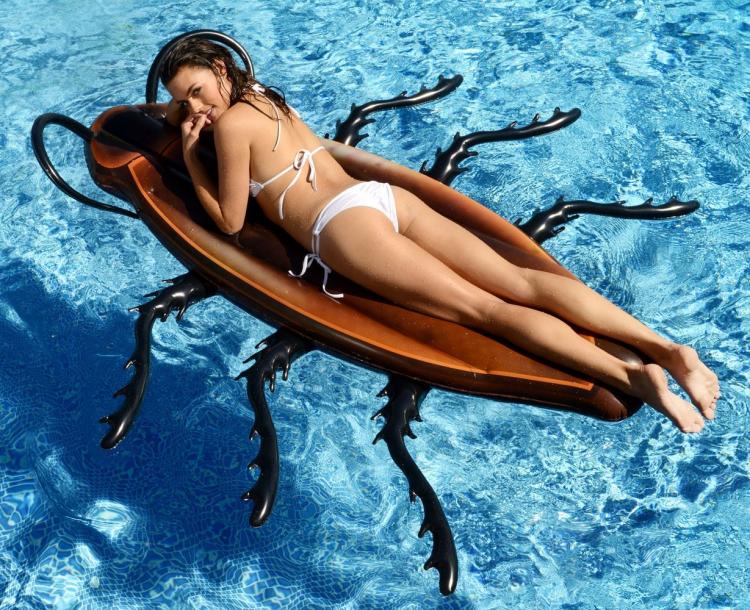 Giant Cockroach Pool Float - Cockroach inflatable lake float