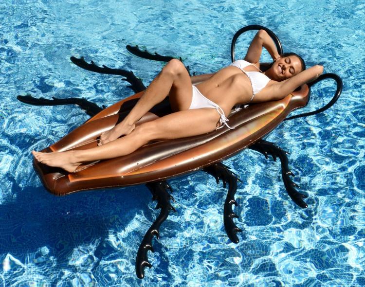 Giant Cockroach Pool Float - Cockroach inflatable lake float