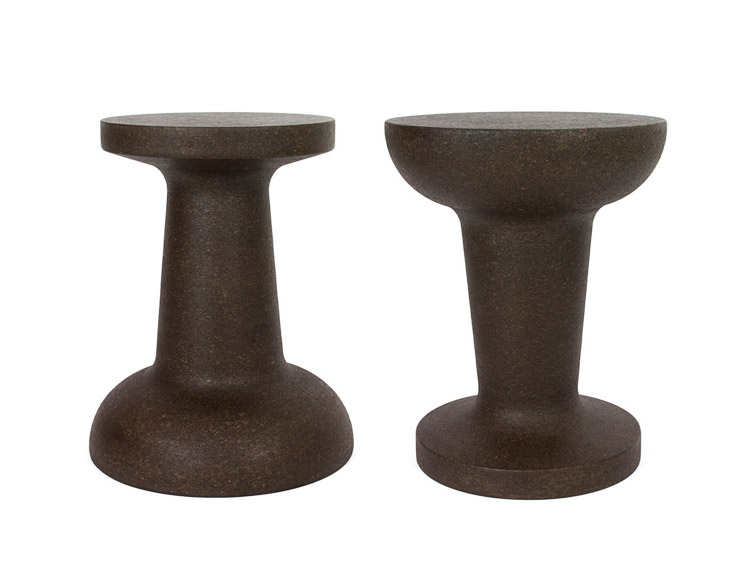 Giant Pushpin Cork Stool/Table - Dark