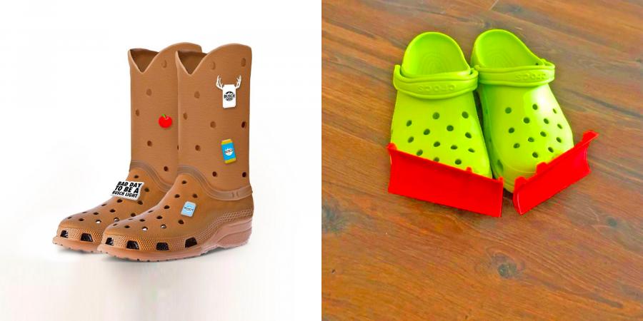 Giant Croc Shoe Bassinet - Huge Croc Dog Bed / Cat Bed