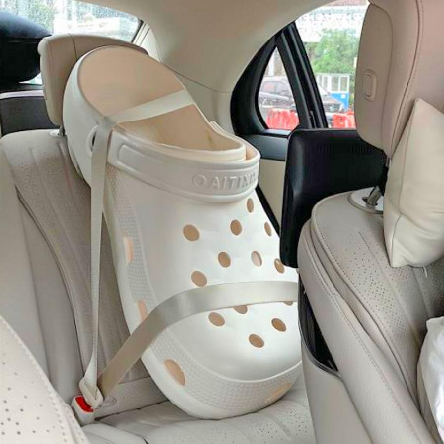 Giant Croc Shoe Bassinet - Huge Croc Dog Bed / Cat Bed