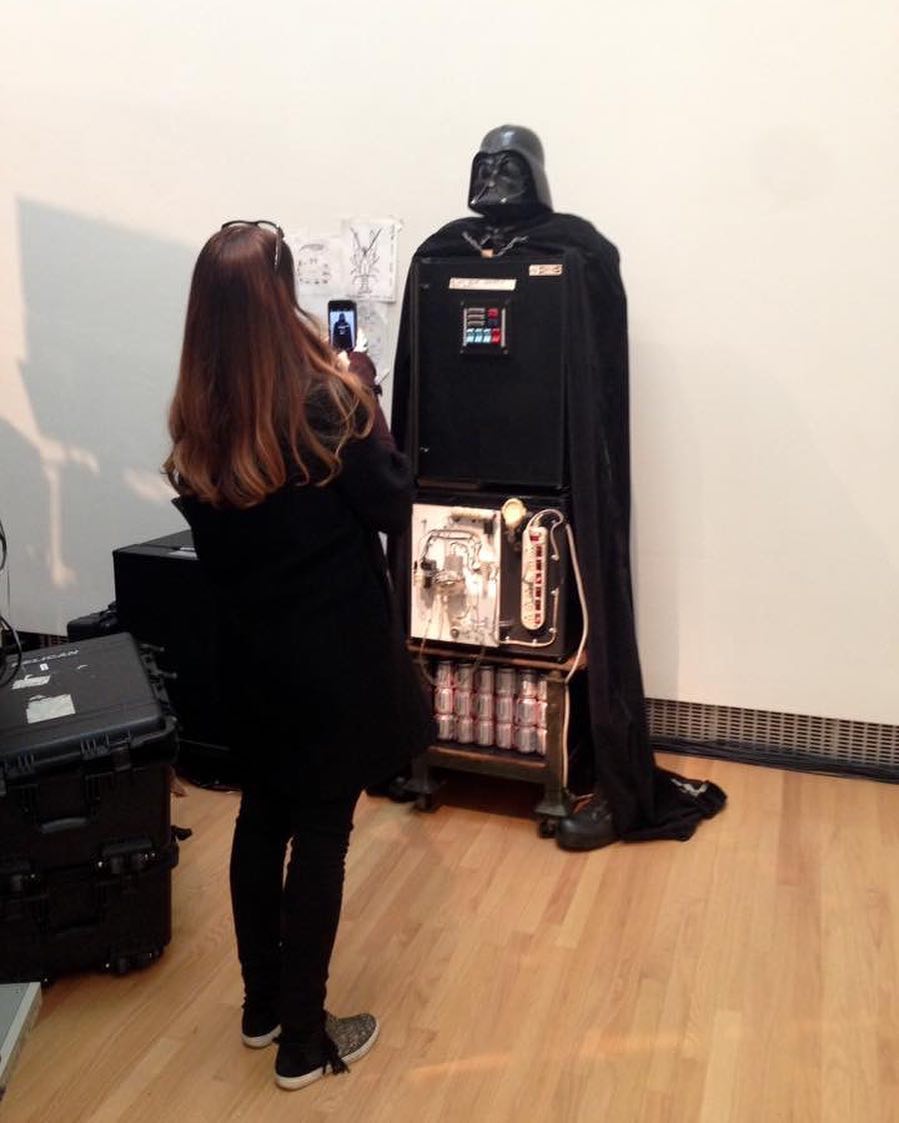 Luke I Am Your Refrigerator - Darth Vader Fridge and Vodka Fountain