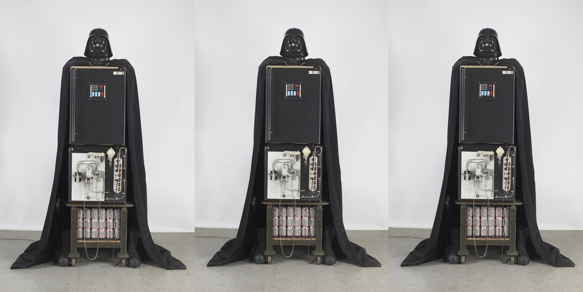 Luke I Am Your Refrigerator - Darth Vader Fridge and Vodka Fountain