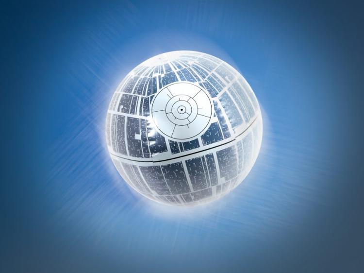 Giant Death Star Beach Ball That Lights Up With Each Bounce