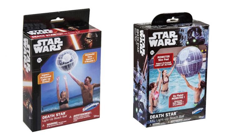 Giant Death Star Beach Ball That Lights Up With Each Bounce