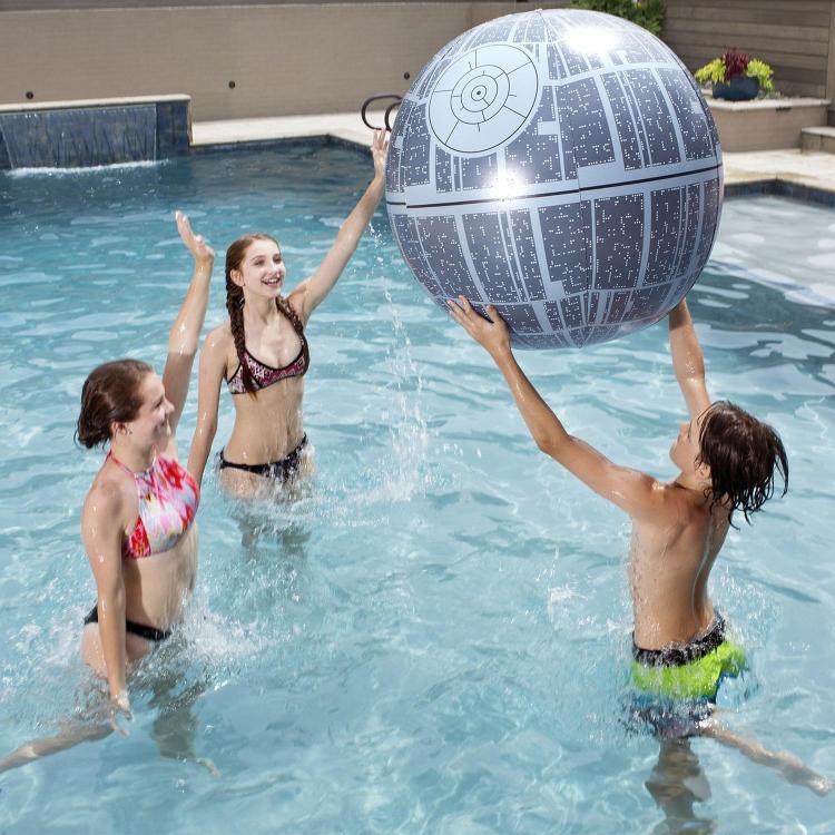 Giant Death Star Beach Ball That Lights Up With Each Bounce