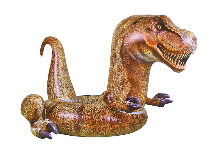 Giant Dinosaur Inflatable Pool Float - Jurassic Park T-Rex Pool Floaty
