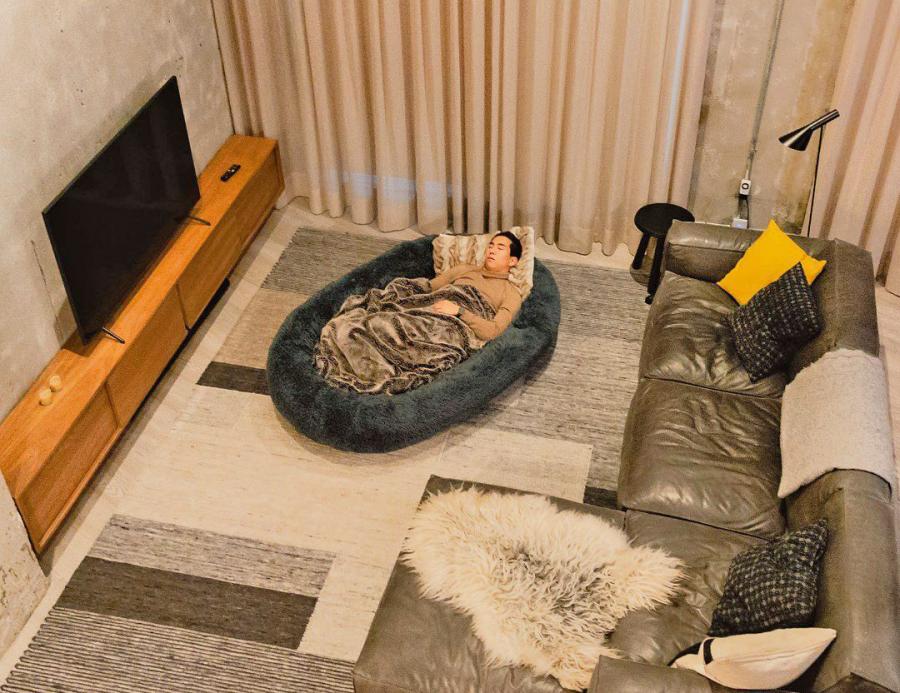 Plufl Giant Dog Bed For Humans