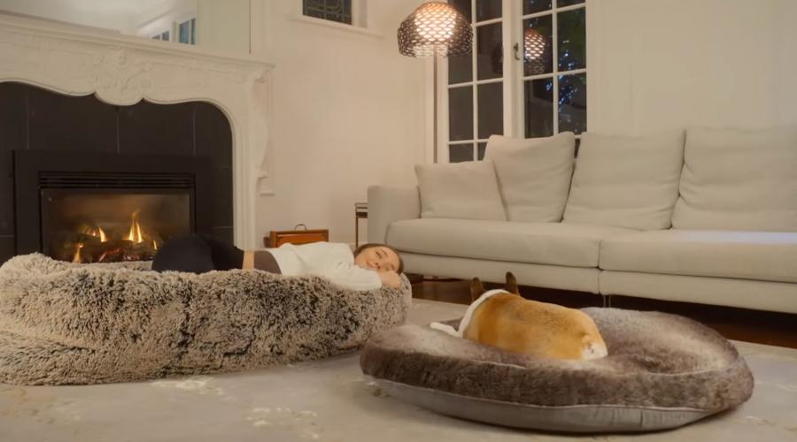 Plufl Giant Dog Bed For Humans