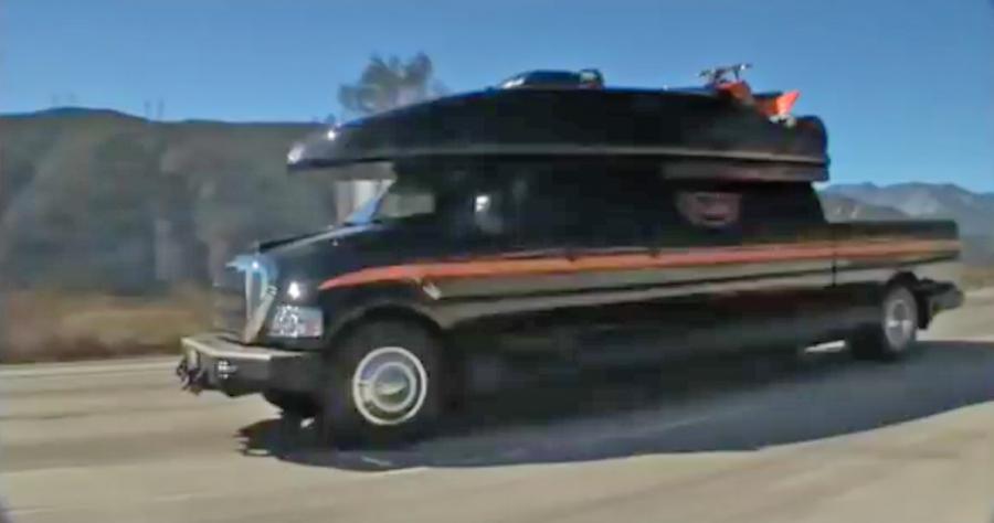 Dunkel Giant Ford F-650 RV Custom Truck Mod Camper