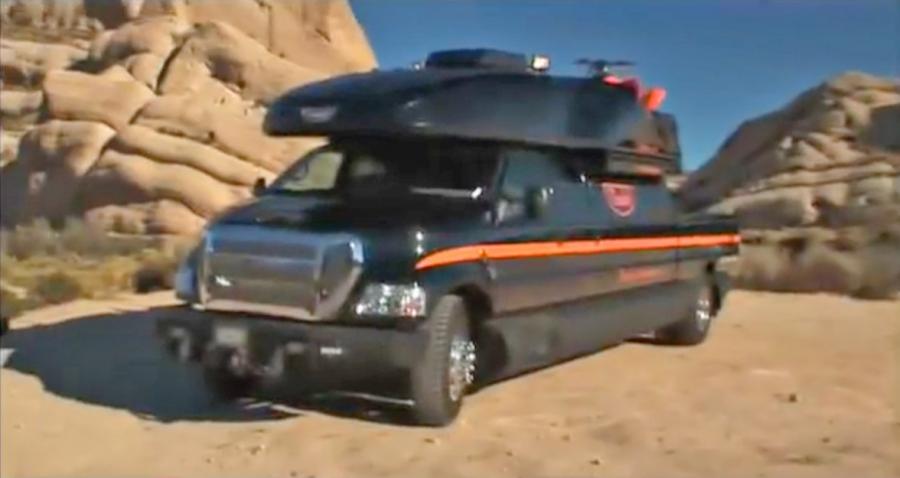 Dunkel Giant Ford F-650 RV Custom Truck Mod Camper