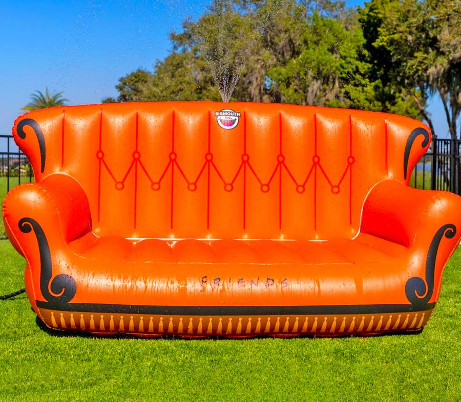 Giant Inflatable Friends Coffee Shop Couch Sprinkler