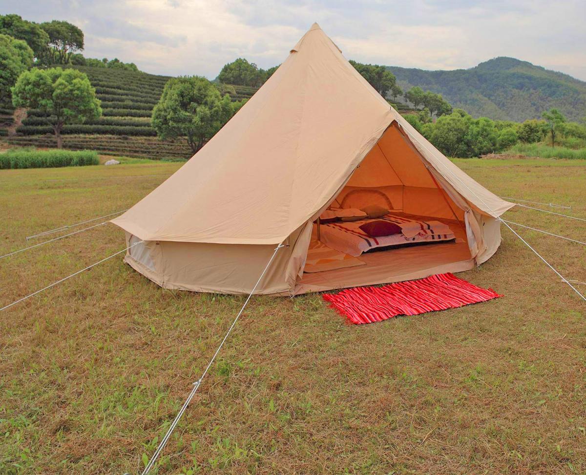 Official Glamping Tent - Boutique camping bell tent - Best music festival tent