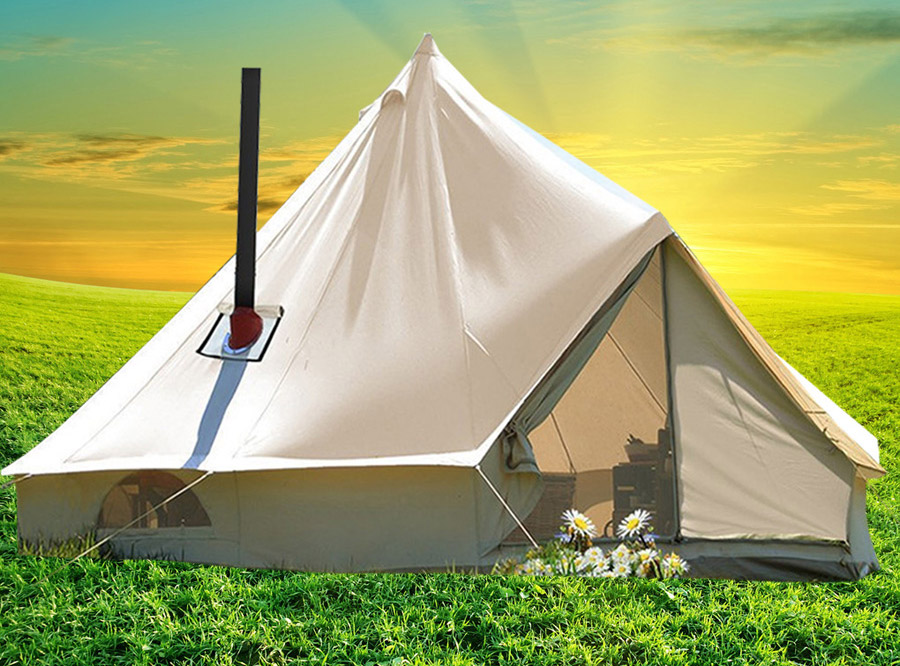 Official Glamping Tent - Boutique camping bell tent - Best music festival tent