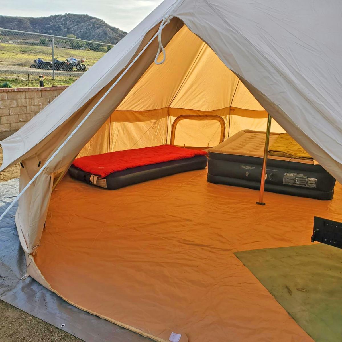 Official Glamping Tent - Boutique camping bell tent - Best music festival tent