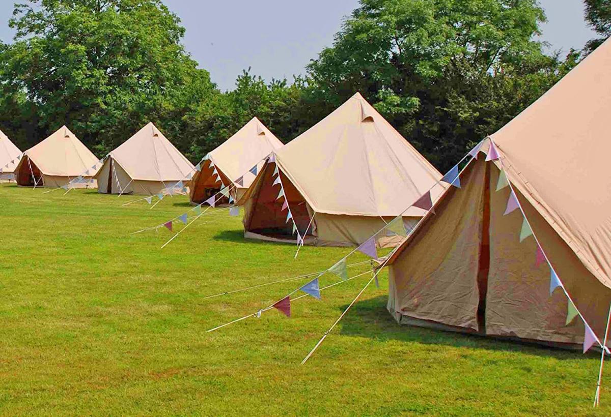 Official Glamping Tent - Boutique camping bell tent - Best music festival tent