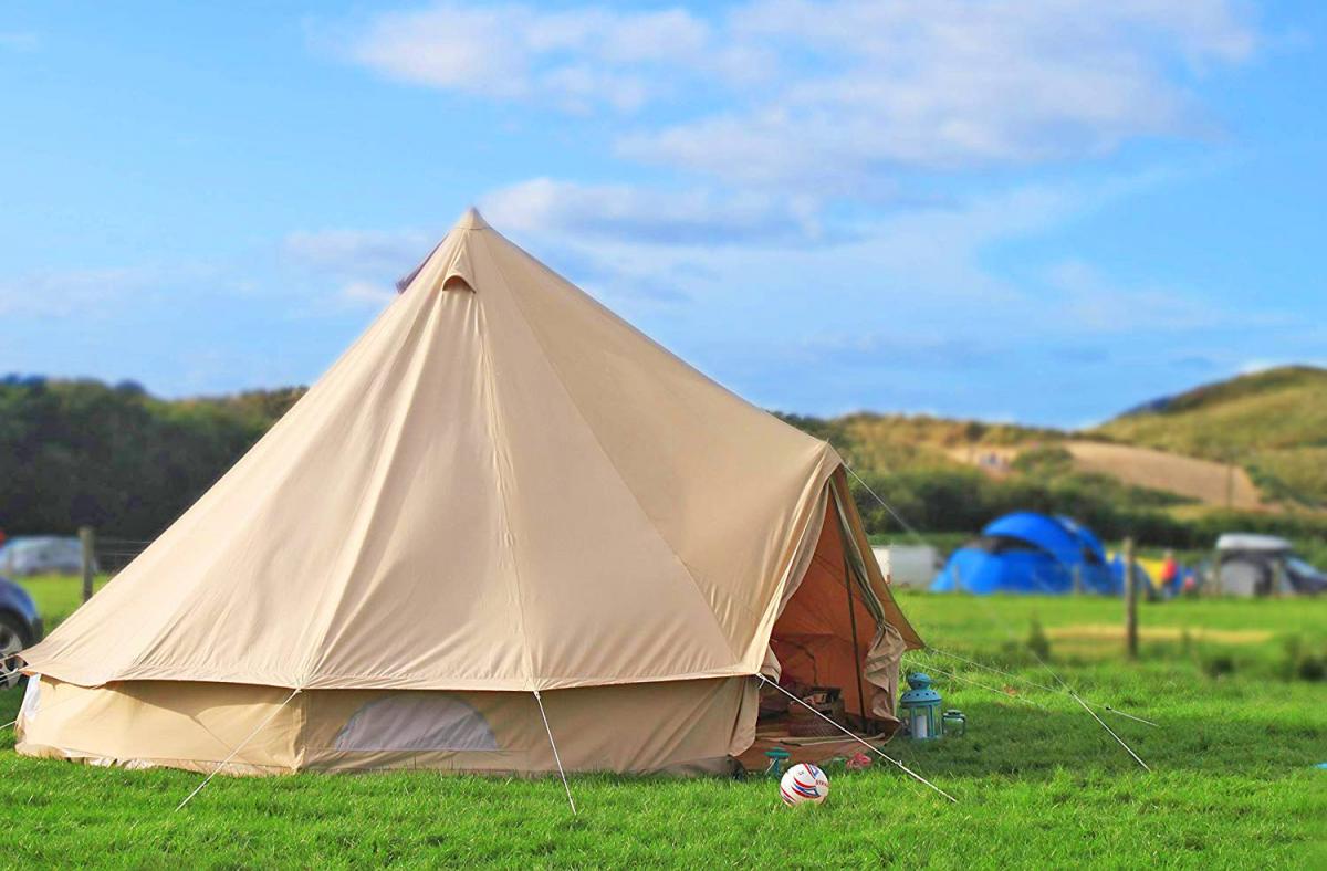 Official Glamping Tent - Boutique camping bell tent - Best music festival tent