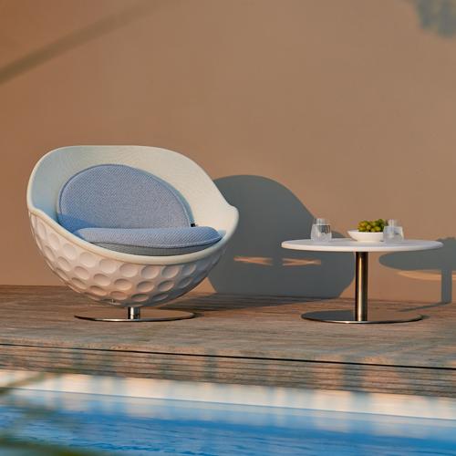 Giant Golf Ball Shaped Lounger Chair