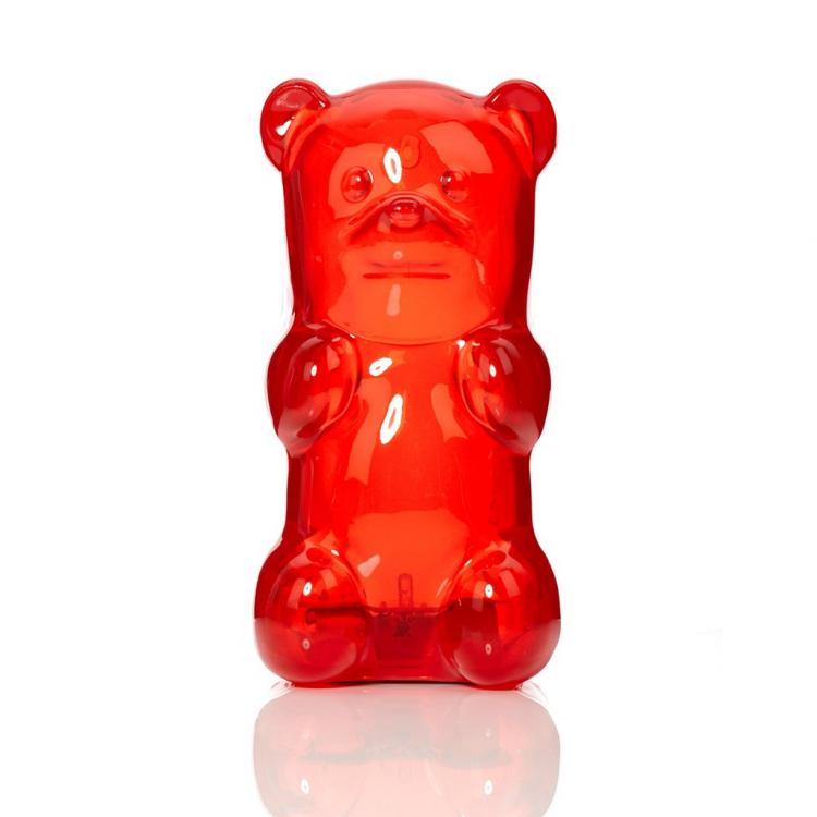 Giant Gummy Bear Night-Light - FCTRY Gummygoods gummy bear light - click belly of bear to turn on light