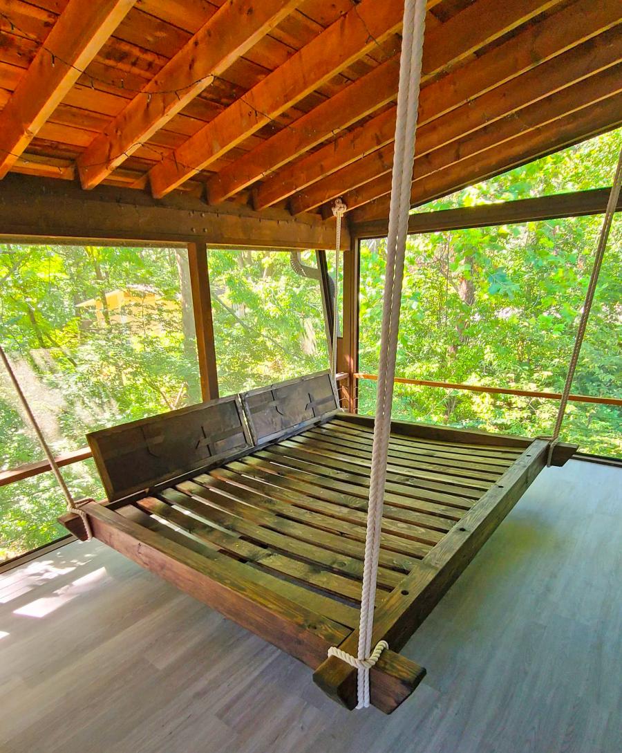 Giant Hanging Porch Bed Lounger