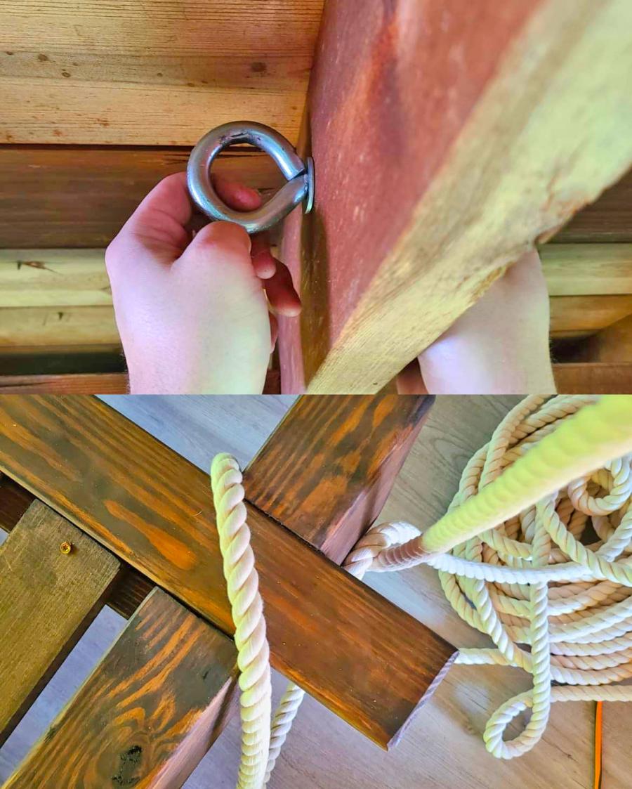 Giant Hanging Porch Bed Lounger