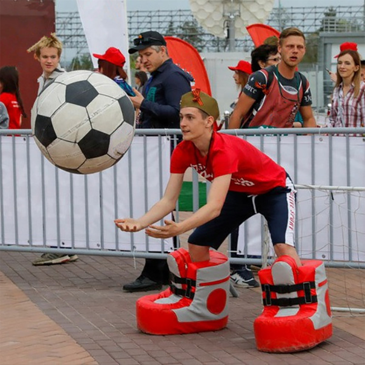 Giant Inflatable Bouncy Shoes