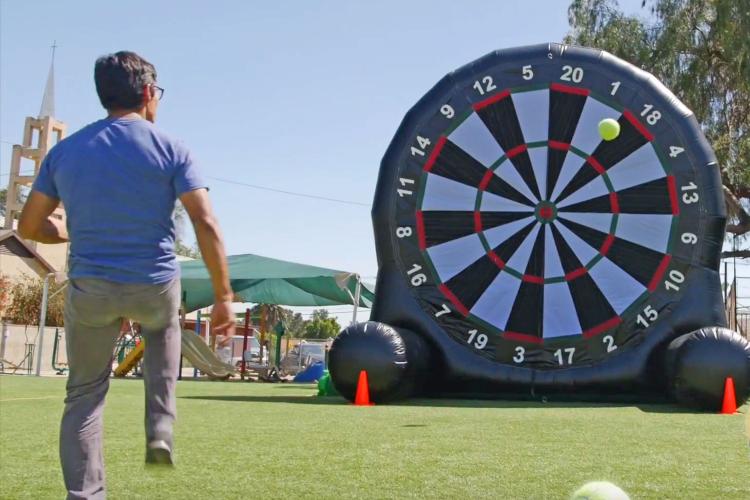Soccer Dart + Movie Screen