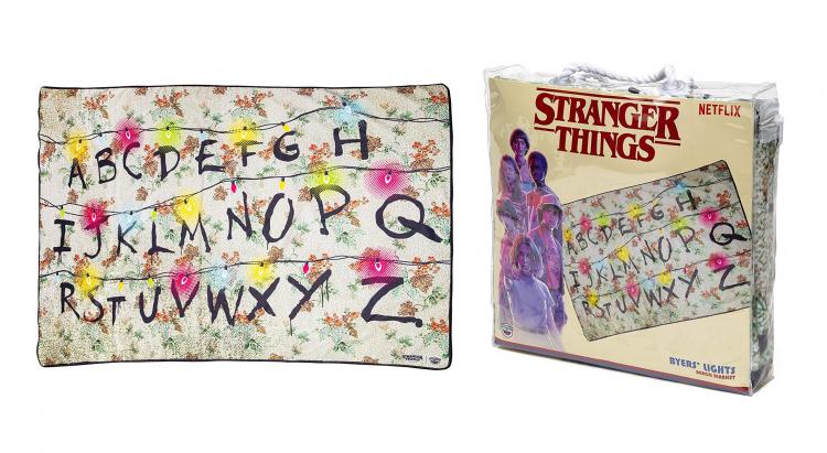Stranger Things Alphabet Wall Beach Blanket - Stranger Things Outdoor Toys and Pool Floats