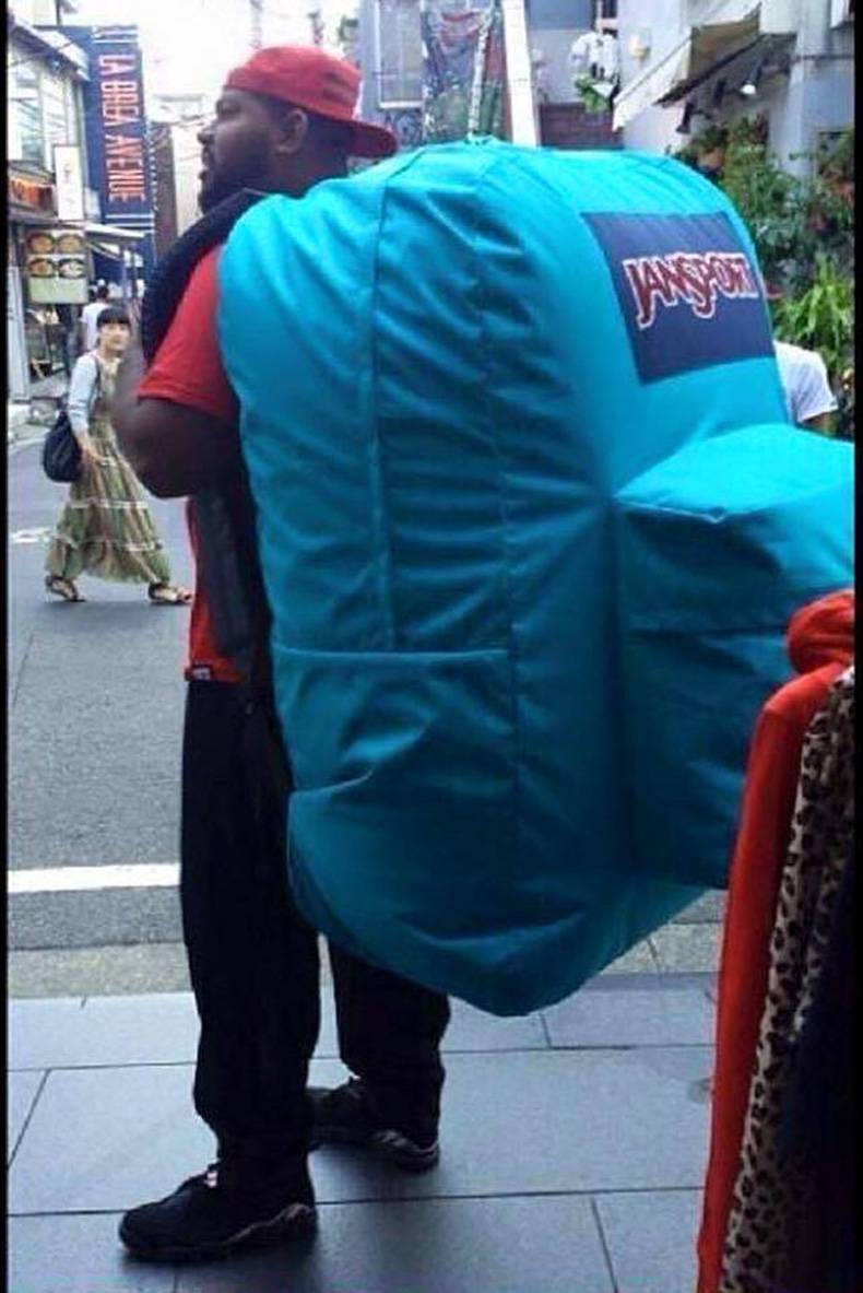 Giant Backpack - Jumbo Jansport Backpack