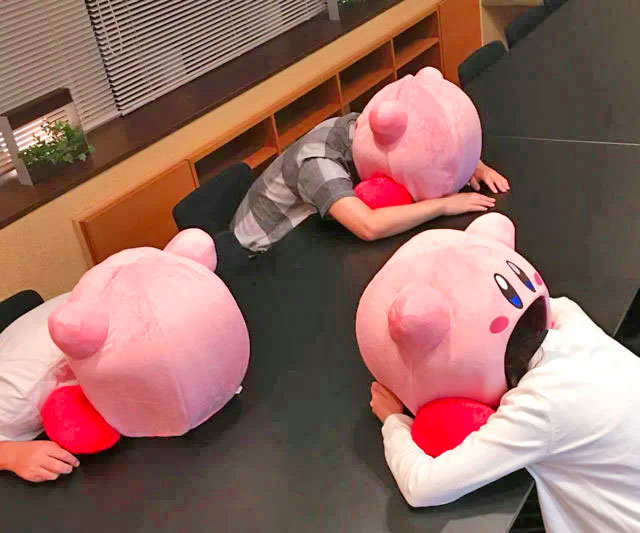 Giant Kirby Napping Pillow Kirby Pet Bed