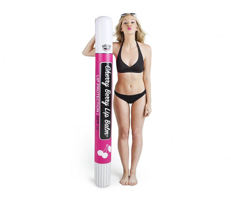 Chapstick Lip Balm Inflatable Pool Float