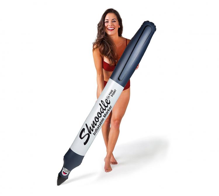 Giant Marker Pool Float - Permanent Marker Inflatable Water Toy