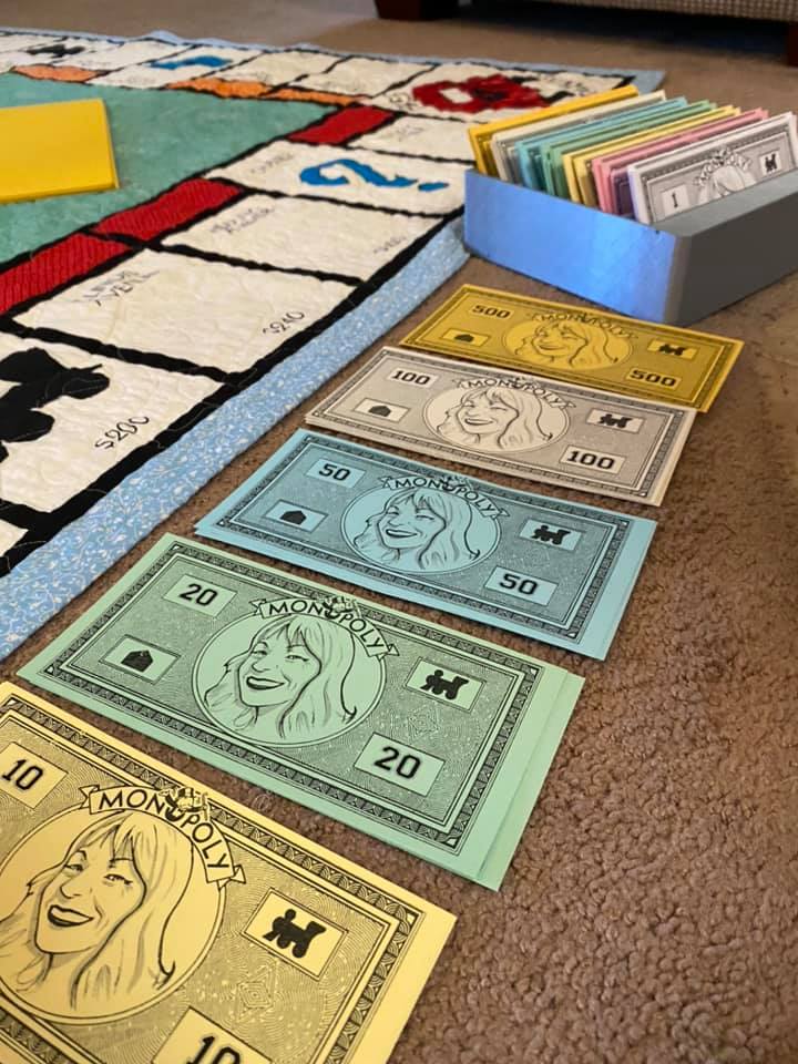 Giant Monopoly Quilt