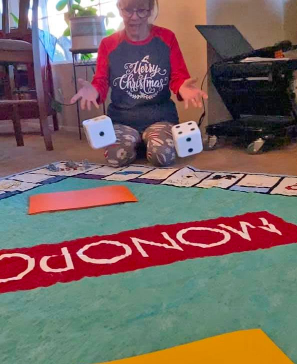 Giant Monopoly Quilt