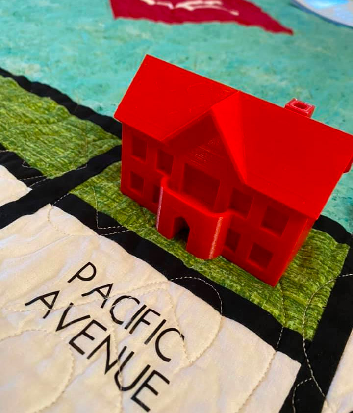 Giant Monopoly Quilt