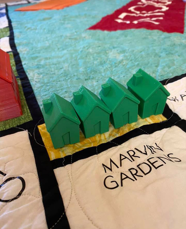 Giant Monopoly Quilt