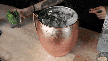 Giant Moscow Mule Mug Holds 1.5 Gallons - Giant Copper Cocktail Mug