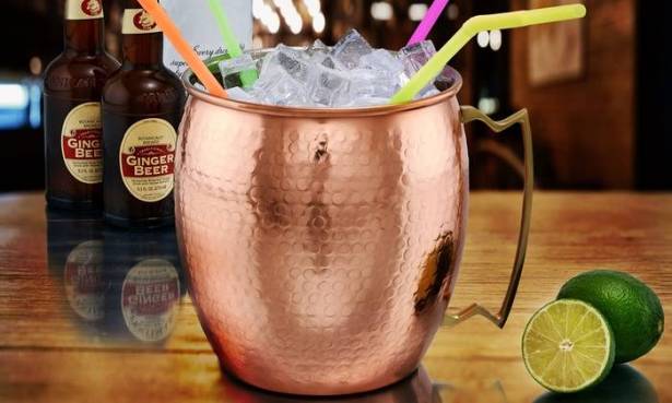 Giant Moscow Mule Mug Holds 1.5 Gallons - Giant Copper Cocktail Mug