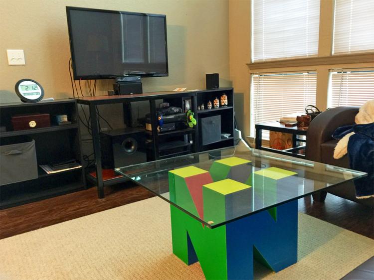 Giant N64 Logo Coffee Table - Nintendo 64 Table