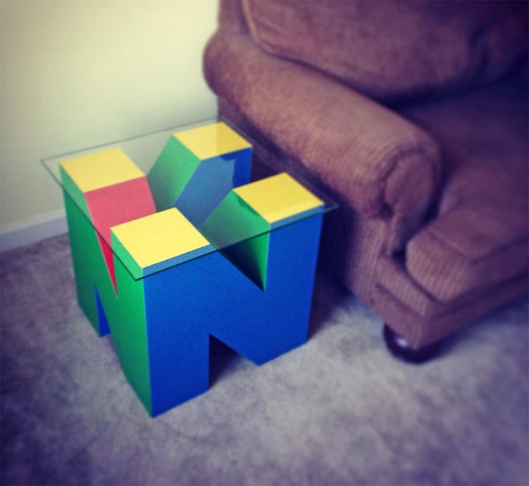 Giant N64 Logo Coffee Table - Nintendo 64 Table