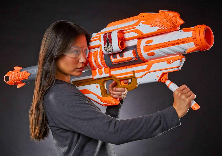 Giant Nerf Rocket Launcher - Desinty Gjallarhorn Blaster Nerf Replica