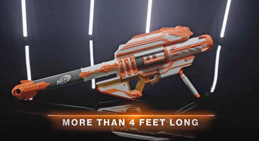 Giant Nerf Rocket Launcher - Desinty Gjallarhorn Blaster Nerf Replica