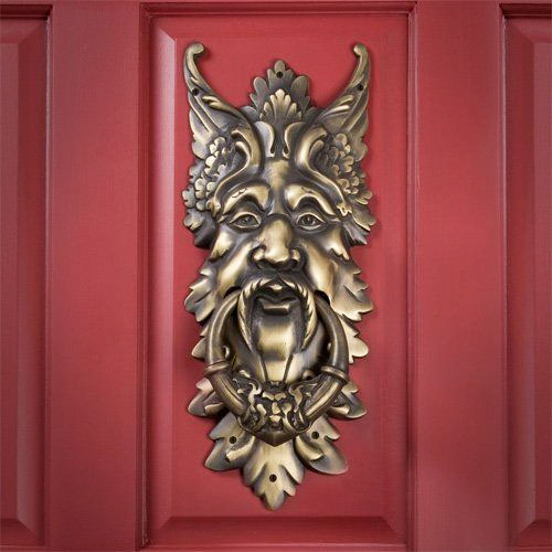 Oberon Solid Brass Door Knocker